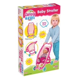 Candy Oyuncak Bebek Arabası - 5