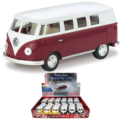 Çek Bırak Araba Kinsmart 1962 Volkswagen Classical Bus - 1