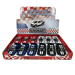 Çek Bırak Araba Kinsmart 2013 Ford F-150 SVT Raptor Super Crew Çizgili 1:46 - Kinsmart
