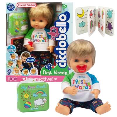 Cicciobello Sesli İlk Kelimelerim İnteraktif Oyuncak Bebek - 1