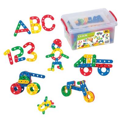 Click Clack Puzzle Küçük Box (96 Parça) - 1