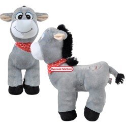 Çok Tatlı Sevimli Peluş Oyuncak Eşek - Selay