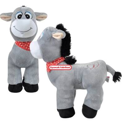 Çok Tatlı Sevimli Peluş Oyuncak Eşek - 1