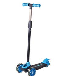Cool Wheels Twist Led Işıklı 3 Tekerlekli Ayarlı Scooter-Mavi - 3