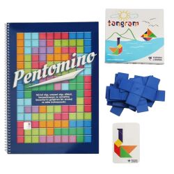Curious Genius Orjinal Pentomino Oyun Seti Tangram Hediyeli - Bal Toys