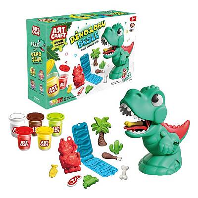 Dinozoru Besle Oyun Hamur Seti - 1