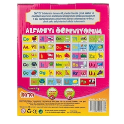Dıy Toy Alfabeyi Öğreniyorum Eğitici Eva Çocuk Puzzle 58 Parça - 2