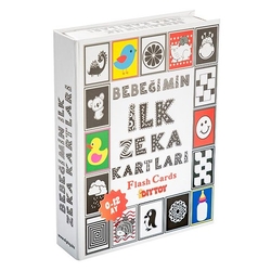 Dıy Toy Bebeğimin İlk Zeka Kartları Flash Cards 0-12 Ay - Dıy Toy