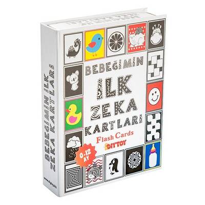 Dıy Toy Bebeğimin İlk Zeka Kartları Flash Cards 0-12 Ay - 1