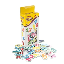 Dıy Toy Eğitici Oyun Manyetik Sayılar 50 Parça - Dıy Toy