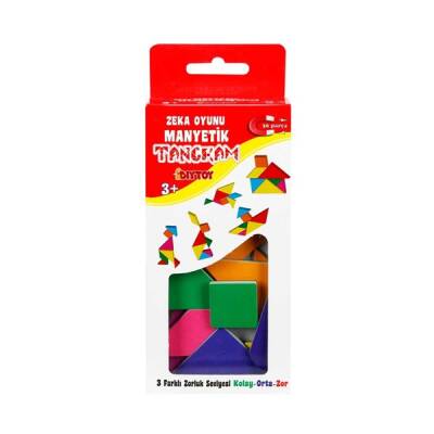 Dıy Toy Eğitici Zeka Oyunu Manyetik Tangram Oyunu - 1
