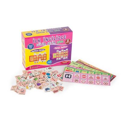 Dıy Toy İlk İngilizce Loto Eğitim Seti - 1