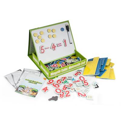 Dıy Toy Manyetik Tablet Matematik Seti&Yazı Tahtası(98 Parça) - 1