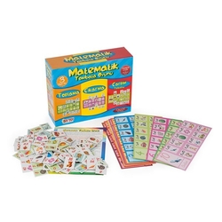 Dıy Toy Matematik Tombala Eğitici Çocuk Oyunu - Dıy Toy