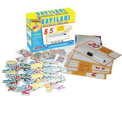 Dıy Toy Sayıları Öğreniyorum Eğitim Seti - 2