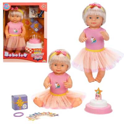 Doğum Günü Bebeği 40 cm Aksesuarlı - 2