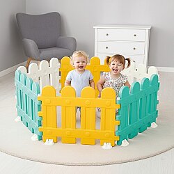 Dolu Oyun Alanı Çit 6'lı Yükseklik 55 Cm - Dolu