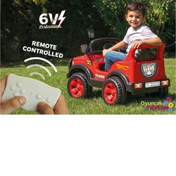 Dolu Oyuncak Uzaktan Kumandali Akülü Jip Tiago 6 Volt - 2
