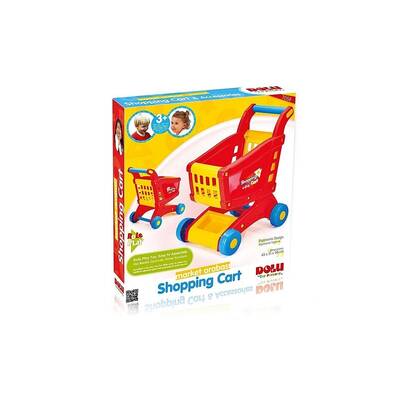 Dolu Renkli Oyuncak Market Arabası - 2