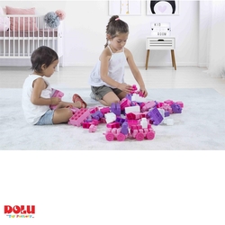 Dolu Unicorn Çantalı Mega Blok 70 Parça - 3