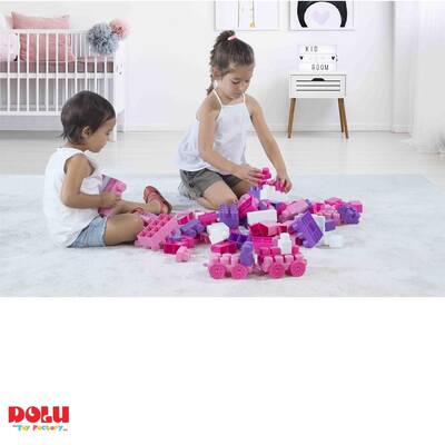 Dolu Unicorn Çantalı Mega Blok 70 Parça - 3