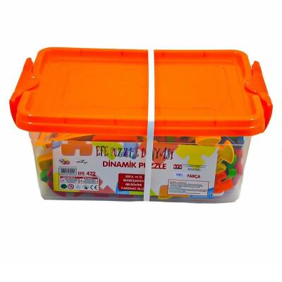Efe Toys Eğitici Dinamik Puzzle 100 Parça Plastik Kutuda - 1