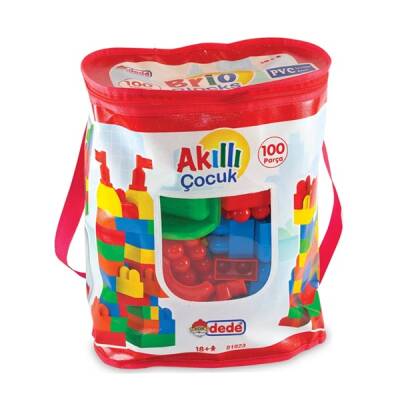 Eğitici Akıllı Çocuk Bloklar 100 Parça 18+ Ay Üstü - 2