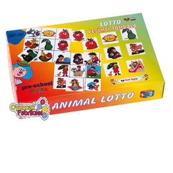 Eğitici Oyuncak Lotto Resimli Tombala 60 Parça - 2