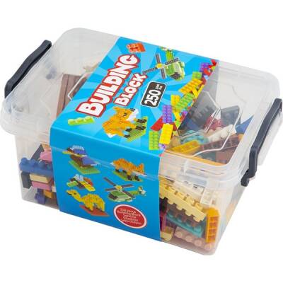 Eğitici Renkli Bloklar Building Block 250 Parça - 1