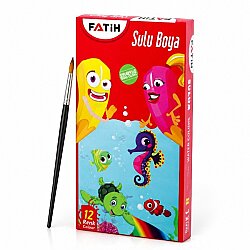 Fatih 12 Renk Sulu Boya - Fatih
