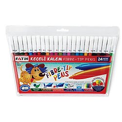 Fatih 24 Renk Keçeli Kalem Takımı - Fatih