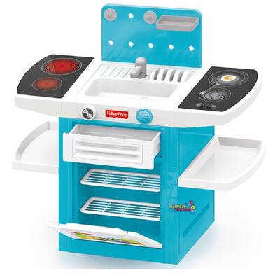 Fisher Price Oyuncak Mutfak Seti Sesli 21 Aksesuarlı - 2