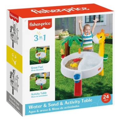 Fisher Price Su ve Kum Aktivite Masası 3'ü 1 Arada - 1