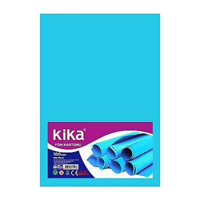 Fon Kartonu 100 gr 50x70-Açık Mavi Paket (100'lü) - 1