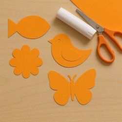 Fon Kartonu 100gr 50x70 Turuncu Paket (100'lü) - 2