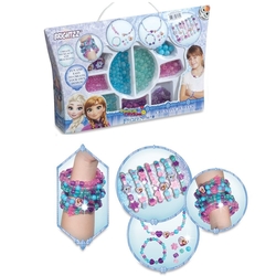 Frozen Çantalı Boncuklu Takı Tasarım Seti - DEDE