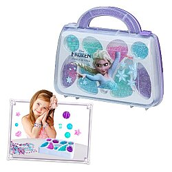 Frozen Çantalı Takı Seti Çocuklar İçin Aksesuarlı Takı ve Güzellik Oyun Seti - DEDE