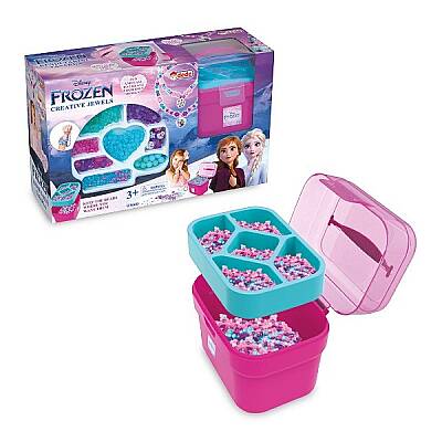 Frozen Oyuncak Boncuk Takı Tasarlama Atölyesi Sepetli - 1