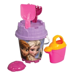 Frozen Yuvarlak Aksesuarlı Kale Kova Set - DEDE