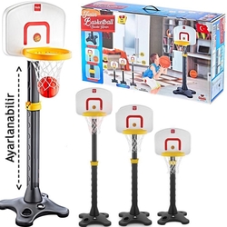 Güçlü Dev Ayaklı Süper Basketbol Potası Ayarlanabilir Boy 198 Cm - 2