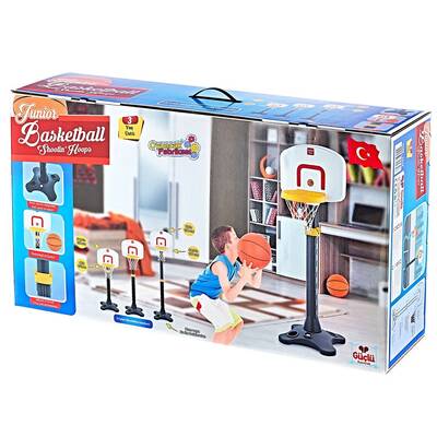 Güçlü Dev Ayaklı Süper Basketbol Potası Ayarlanabilir Boy 198 Cm - 3
