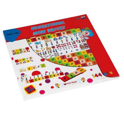 Güçlü Oyuncak Eğitici Mini Tuğlalar 144 Parça - 1