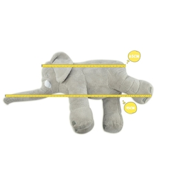 Halley Miajima Peluş Oyuncak Fil Uyku Arkadaşım Yastık 65 Cm - 3