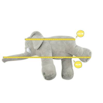 Halley Miajima Peluş Oyuncak Fil Uyku Arkadaşım Yastık 65 Cm - 3