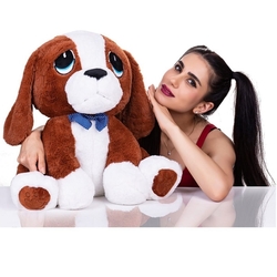 Halley Oyuncak Oturan Peluş Köpek Sany Dogh 45 Cm - 2