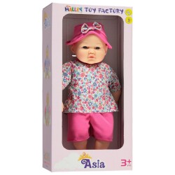 Halley Oyuncak Saçsız Et Bebek Bez Bebek Asia Bebek 40 cm - 2