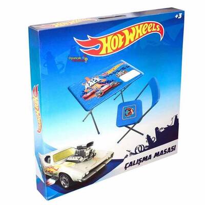 Hotwheels Ders Çalışma Masası ve Sandalyesi - 2