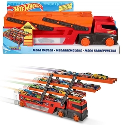 HotWheels Mega Oyuncak Tır (Kırmızı-Turuncu) GHR48 - Hot Wheels