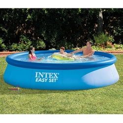 İntex 28143 Easy Kolay Kurulum Büyük Şişme Aile Havuzu 396 cm X 84 cm - 1