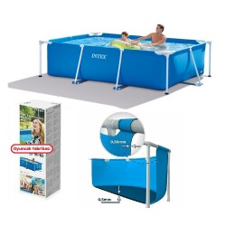 Intex 28271 İntex Dikdörtgen Prefabrik Aile Havuzu 260x160x65 Cm - İntex